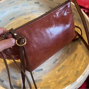 Hobo Brown Leather Crossbody Cadence Vintage Hide Small Convertible Crossbody